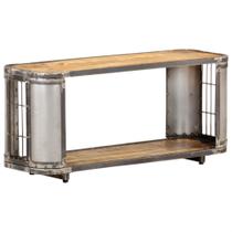 Mueble para TV Casafoyer de Madera Maciza de Mango 90x30x40 cm Mueble para TV Casafoyer de Madera Maciza de Mango 90x30x40 cm