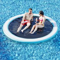 Muelle Flotante Inflable Danrelax Sunchill Redondo de 2.4 m