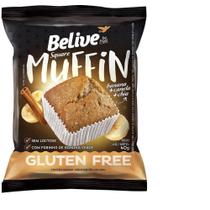 Muffin Belive Banana Canela E Chia 40G 10 Unidades