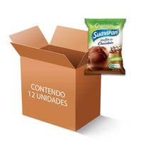 Muffin De Chocolate Orgânico Suavipan Contendo 12 Unidades De 40g Cada