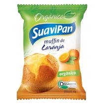 MUFFIN DE LARANJA ORGÂNICO 40g DISPLAY C 12 UNID.