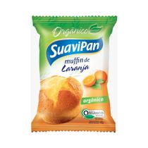 Muffin de Laranja Orgânico com 12 un de 40g - Suavipan