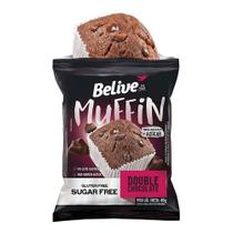 Muffin Double Chocolate Belive Zero Açúcar, Glúten E Lactose