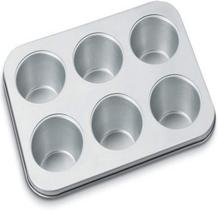 Muffin Pan Cuisinart Chef's Classic Jumbo antiaderente de 6 xícaras