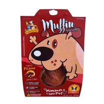 MUFFIN PARA CÃES SABOR PICANHA COM AÇAFRÃO PESO LIQ.: 30 g