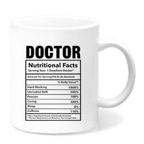 Mug Doctor Nutritional Facts 350 ml de cerâmica Mug Doctor Nutritional Facts 350 ml de cerâmica