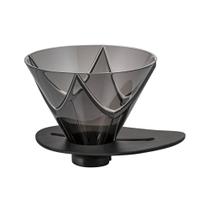 Mugen Suporte Para Filtrar Café Hario Acrílico Preto Tamanho 02