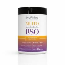 Muito Mais Liso Máscara Hidratante Capilar 1kg Myphios Muito Mais Liso Máscara Hidratante Capilar 1kg Myphios