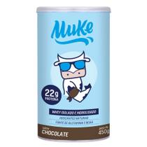 Muke Whey Isolado e Hidrolisado +Mu (450g) Chocolate - Mais MU