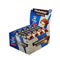 Mukebar Barra de Proteína Sabor Cookies N Cream CX/12 Unidades Mais Mu Mukebar Barra de Proteína Sabor Cookies N Cream CX/12 Unidades Mais Mu