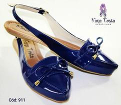 Mule Azul Verniz