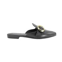 Mule Beira Rio Feminino Napa Turim Preto