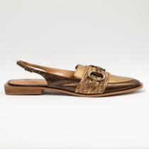 Mule Bellaze Dourado Cristal