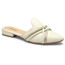 Mule Bico Fino Mississipi MA326 Feminino - Gelo