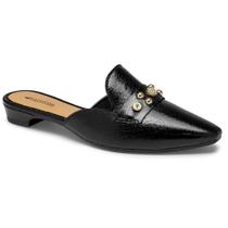 Mule Bico Fino Mississipi ME231 Feminino - Preto