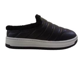 Mule C/Pelo Kolosh Feminino Preto 4163 Mule C/Pelo Kolosh Feminino Preto 4163