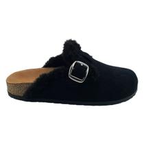 Mule Clog Confortavel Feminino Beira Rio Em Camurça Lançamento Original