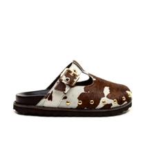 Mule Clog Couro Animal Print Cecconello 2909002-1 Mule Clog Couro Animal Print Cecconello 2909002-1