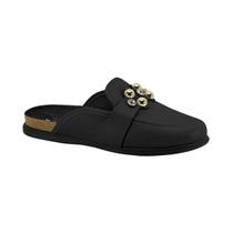 Mule Clog Feminino Beira Rio Casual Confortável Com Pedraria 4317.106 Mule Clog Feminino Beira Rio Casual Confortável Com Pedraria 4317.106