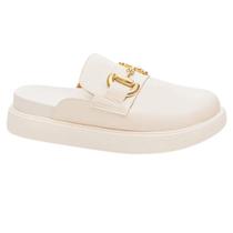 Mule Clog Feminino Vizzano 1434.104 Off White
