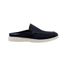 Mule Democrata Masculino Tulum Couro Navy Cor:NAVYTamanho:41 Mule Democrata Masculino Tulum Couro Navy Cor:NAVYTamanho:41