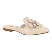 Mule Feminina Beira Rio 4134.1004 Sapato Confortavel Bico Fino Social