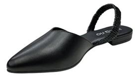 Mule Feminina Beira Rio Bico Fino Calcanhar Elástico 4134.446