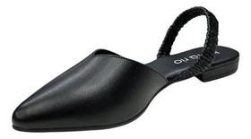 Mule Feminina Beira Rio Bico Fino Calcanhar Elástico 4134.446