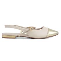 Mule Feminino Bebecê Bege - T1128