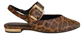 Mule Feminino Bebece Onça Fivela T1128-333