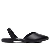 Mule Feminino Beira Rio com Elástico Preto Mule Feminino Beira Rio com Elástico Preto