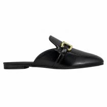 Mule Feminino Beira Rio Fivela Dourada Bico Quadrado 4323.115 Mule Feminino Beira Rio Fivela Dourada Bico Quadrado 4323.115