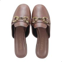Mule Feminino Beira Rio Marrom Mule Feminino Beira Rio Marrom
