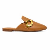 Mule Feminino Beira Rio Preto Fivela Dourada Mule Feminino Beira Rio Preto Fivela Dourada