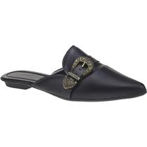 Mule Feminino Bico Fino Sapatilha Sapato Feminino Detalhes Metalicos de Fivelas Sándalia Feminina Mule Estilo Tamanco Mule Feminino Bico Fino Sapatilha Sapato Feminino Detalhes Metalicos de Fivelas Sándalia Feminina Mule Estilo Tamanco