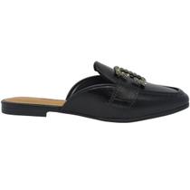 Mule Feminino Casual Dia a Dia Passeio Trabalho com Fivela e Pedraria Conforto Dakota D0944