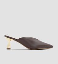 Mule Feminino Casual Marrom CBK