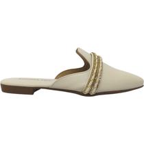 Mule Feminino Casual Social Dia a Dia Passeio Trabalho Bico Fino Com Strass Conforto Beira Rio 4134.1023 Mule Feminino Casual Social Dia a Dia Passeio Trabalho Bico Fino Com Strass Conforto Beira Rio 4134.1023