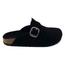 Mule Feminino Clog Beira Rio Em Camurça Com Fivela Original Lançamento Mule Feminino Clog Beira Rio Em Camurça Com Fivela Original Lançamento