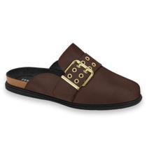 Mule Feminino Clog Fivela Original Moleca 5826103