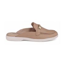 Mule Feminino Comfortflex 25-60331 Couro