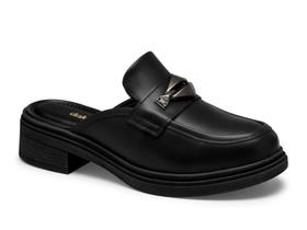 Mule Feminino Dakota Salto Bloco Fivela D0422