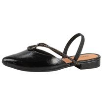 Mule Feminino Macio Sofisticado Strass Brilhante Mississipi Mule Feminino Macio Sofisticado Strass Brilhante Mississipi