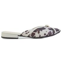 Mule Feminino Mississipi Animal Print Bege - J1552-6