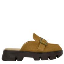 Mule Feminino Modare com Fivela Dourada Solado Tratorado