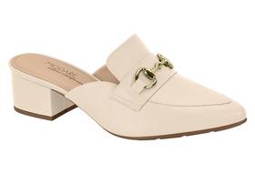 Mule Feminino Modare Ultraconforto com Salto Baixo e detalhe dourado 7340.1241699