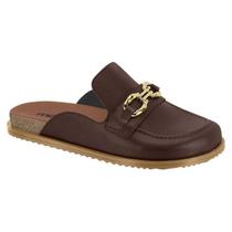 Mule Feminino Moleca Corrente Detalhe Dourado