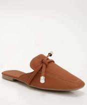 Mule Feminino Nobuck Bico Quadrado-59079