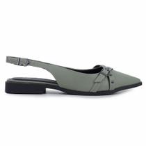 Mule Feminino Offline Verde Matte - 5757