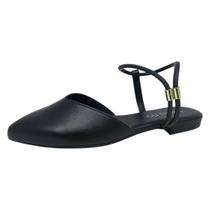 Mule Feminino Rasteiro Slingback Estilo Bico Fino Beira Rio